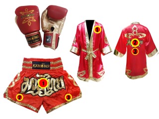 Kanong Customized Boxing Set : Red